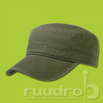 KingCap original washed army pet groen. Geschikt om te borduren.