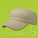 KingCap original washed army pet khaki. Geschikt om te borduren.