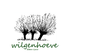 logo de wilgen hoeve in het zwart groen